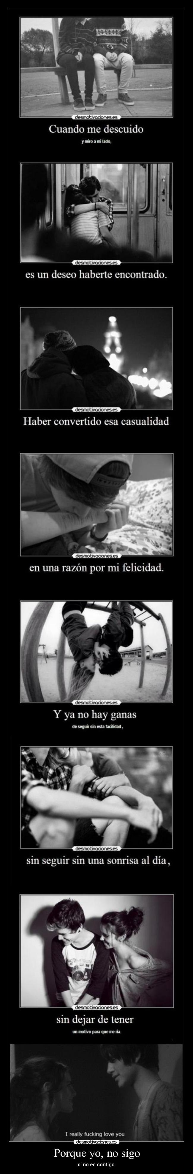 Porque yo, no sigo - 