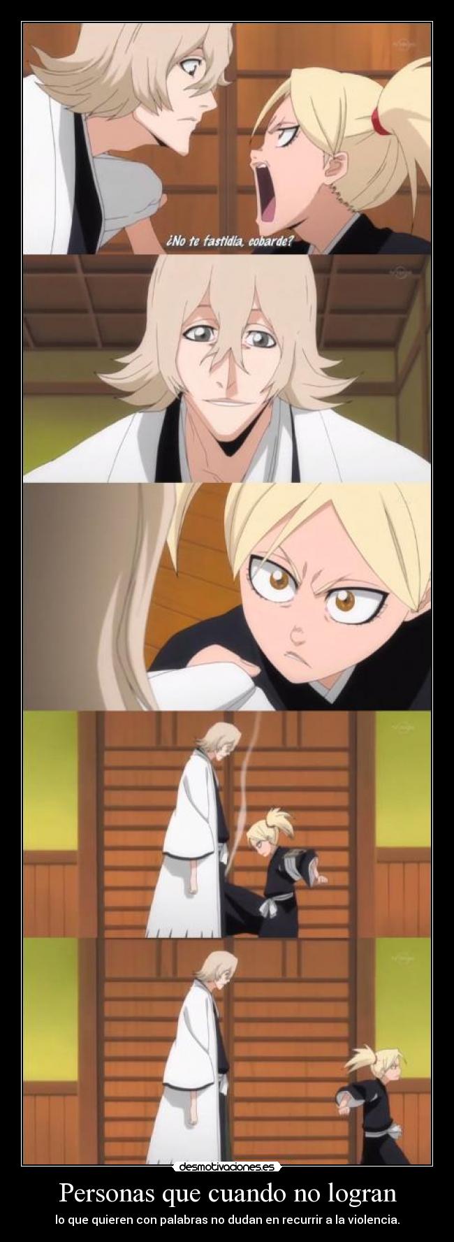 Personas que cuando no logran - 