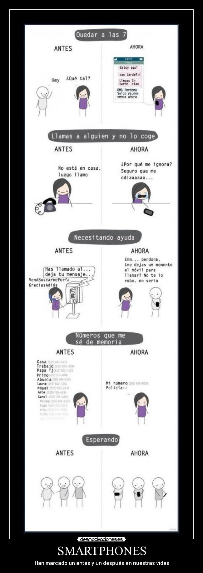 SMARTPHONES - Han marcado un antes y un después en nuestras vidas