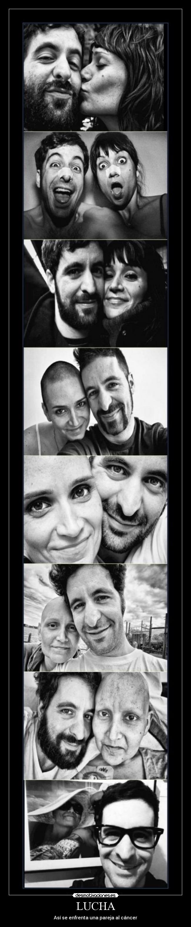 LUCHA - Así se enfrenta una pareja al cáncer