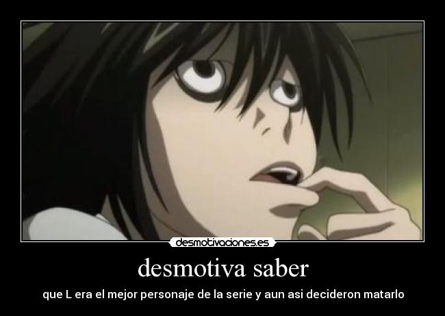 desmotiva saber -