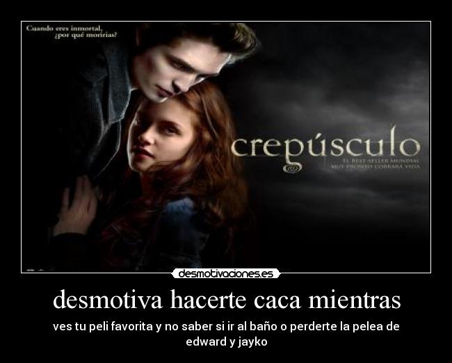 desmotiva hacerte caca mientras -