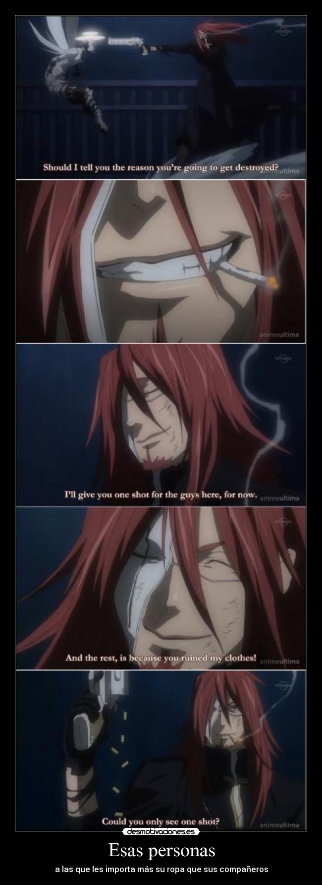 Esas personas - a las que les importa más su ropa que sus compañeros