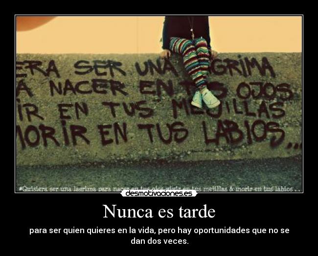 carteles tarde desmotivaciones