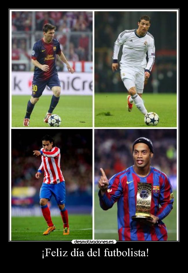¡Feliz día del futbolista! - 