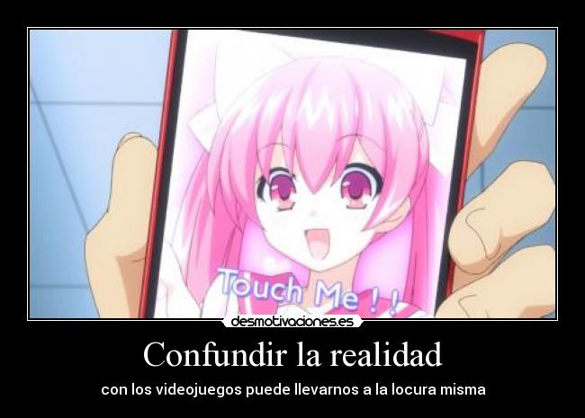 carteles anime date live amigo shido creyendose conquistador por tener novia videojuego doni desmotivaciones