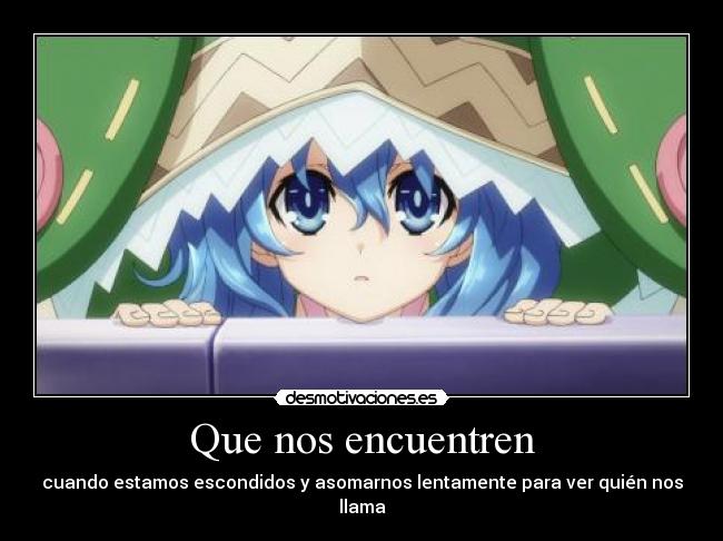 Que nos encuentren -