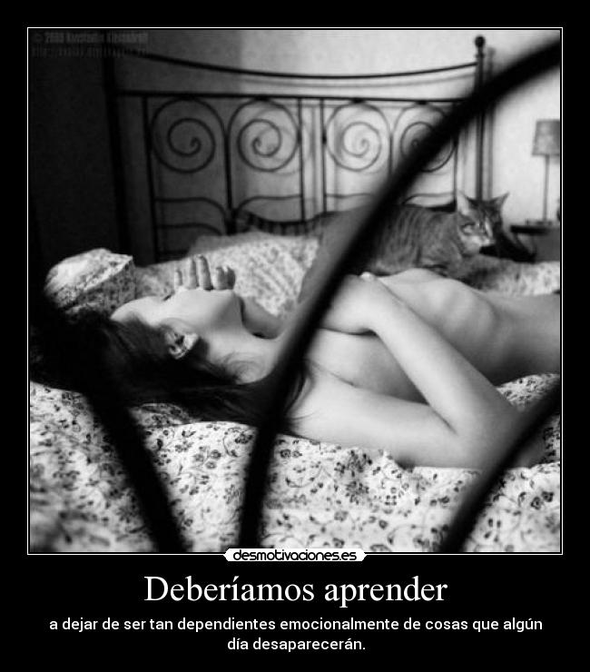 Deberíamos aprender - 