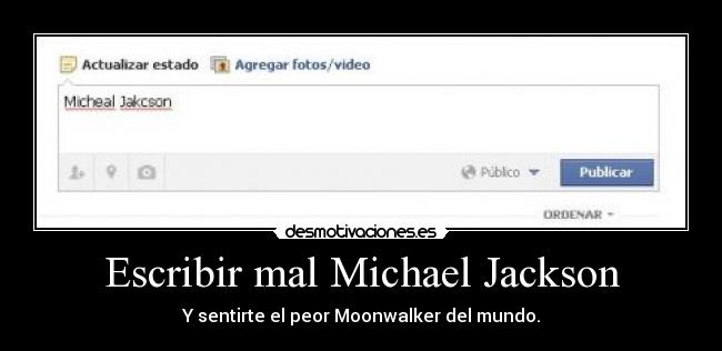 carteles michael jackson desmotivaciones