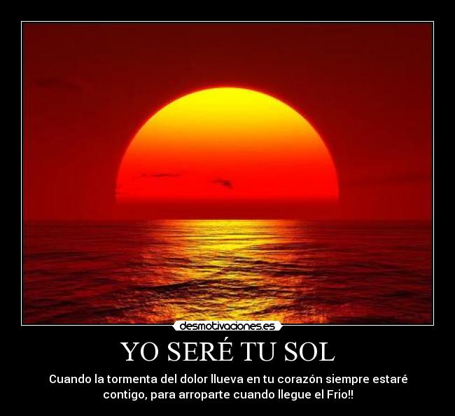 YO SERÉ TU SOL -