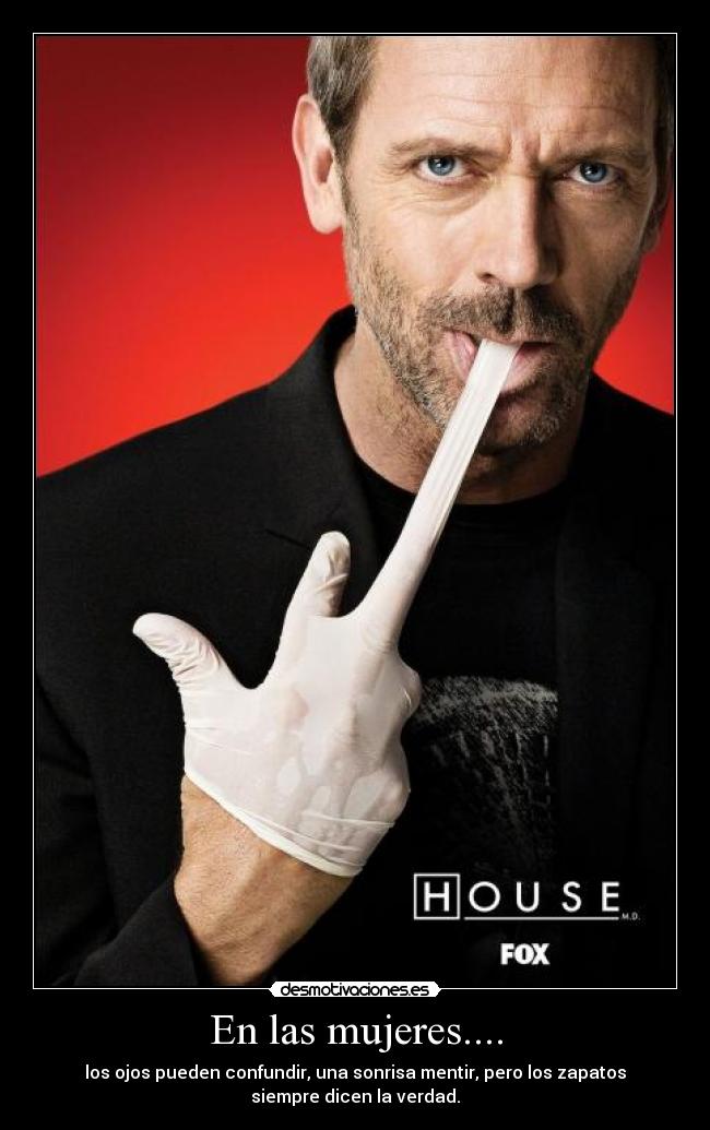 En las mujeres.... -