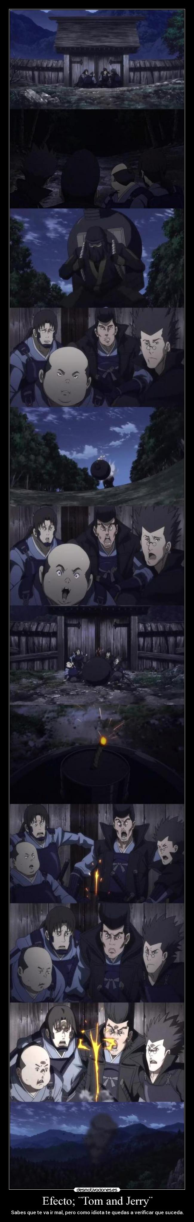 Efecto; ¨Tom and Jerry¨ -