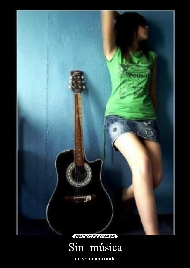 Sin música -