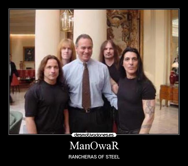 ManOwaR - RANCHERAS OF STEEL