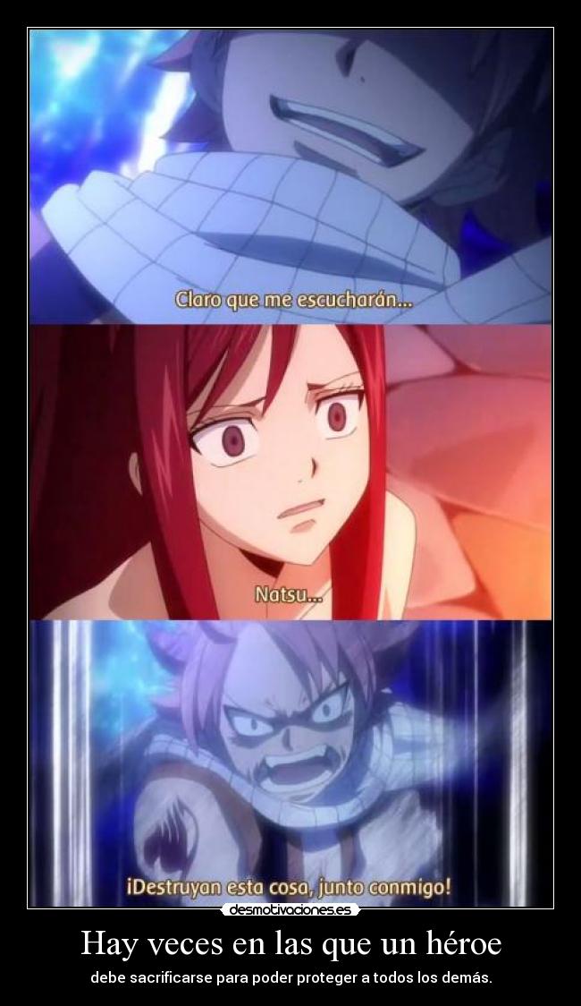 Hay veces en las que un héroe -