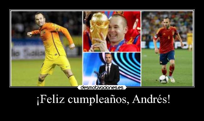 ¡Feliz cumpleaños, Andrés! - 