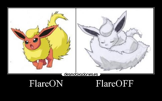FlareON FlareOFF -