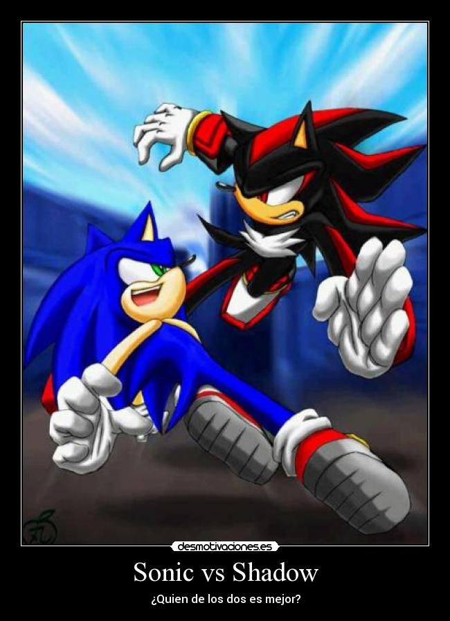 Sonic vs Shadow -