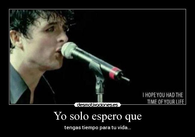 carteles billiejoeamstrong desmotivaciones