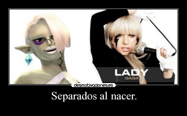 Separados al nacer. -