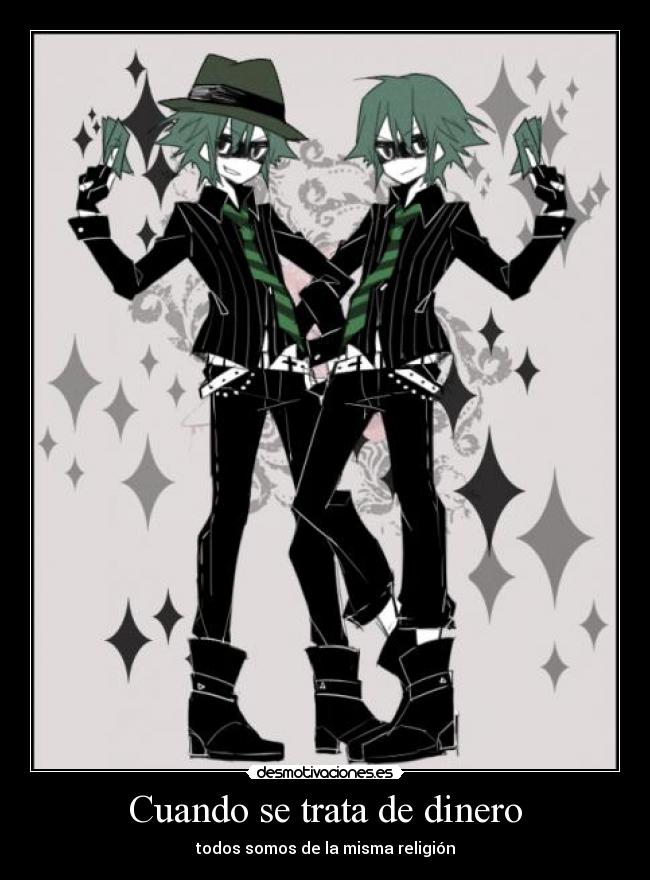 Cuando se trata de dinero - todos somos de la misma religión