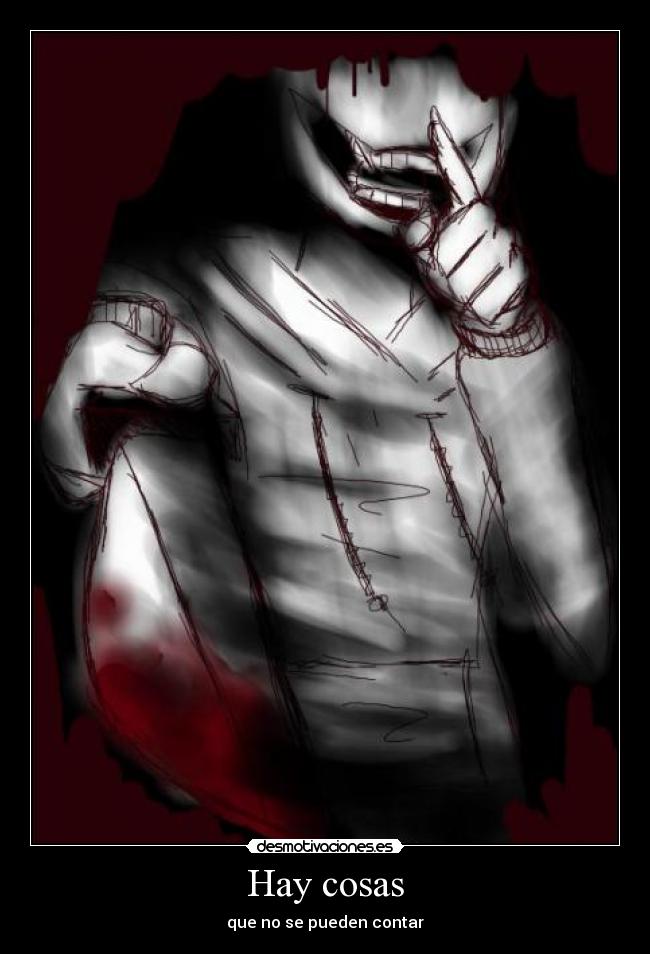 Hay cosas - que no se pueden contar