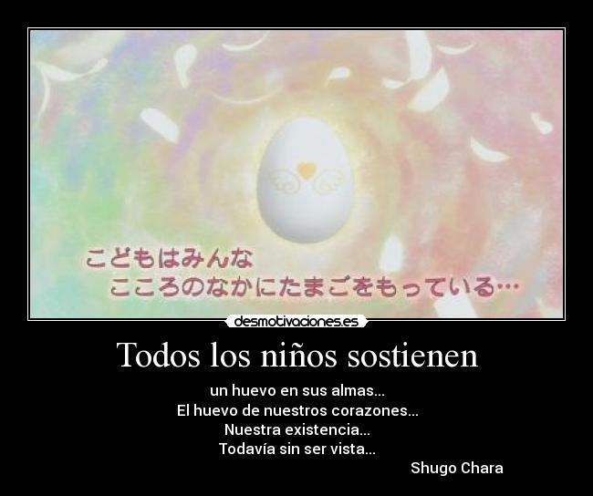 Todos los niños sostienen -