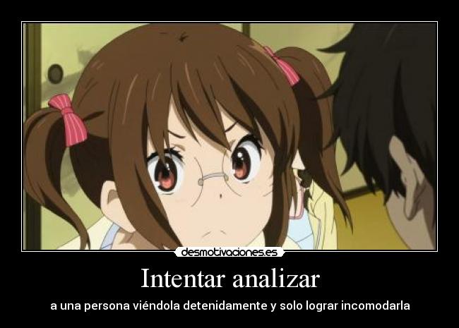 carteles anime hyouka analizando las intenciones houtarou doni desmotivaciones