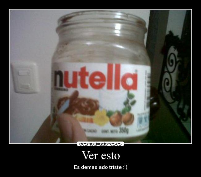 Ver esto - Es demasiado triste :(