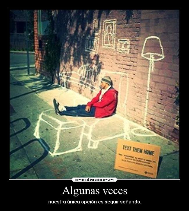 Algunas veces -