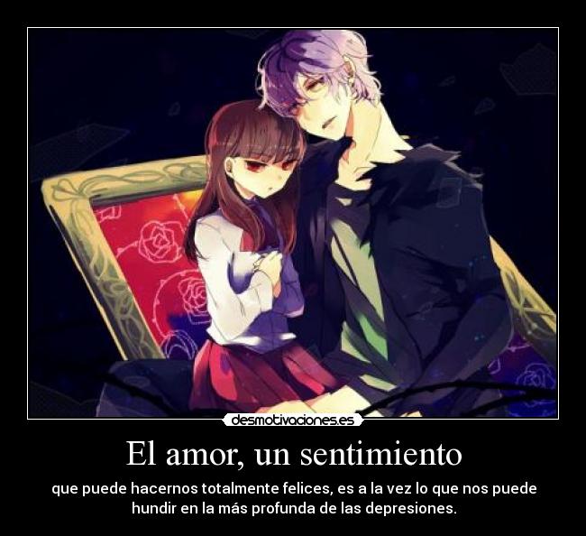 El amor, un sentimiento -