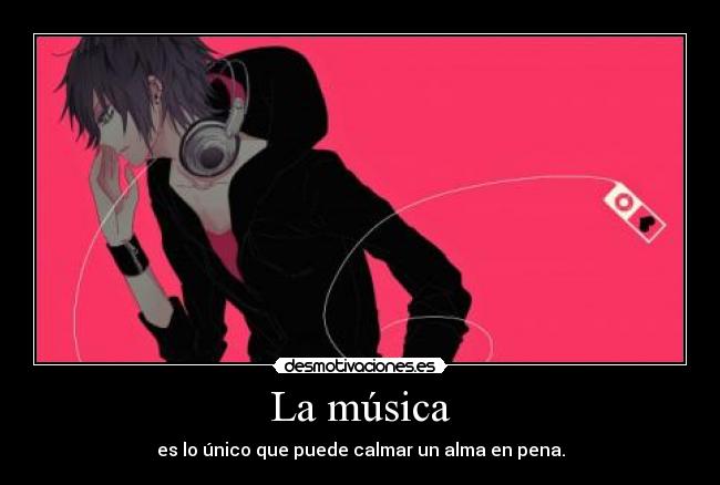 La música -