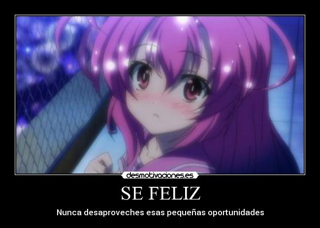 SE FELIZ -
