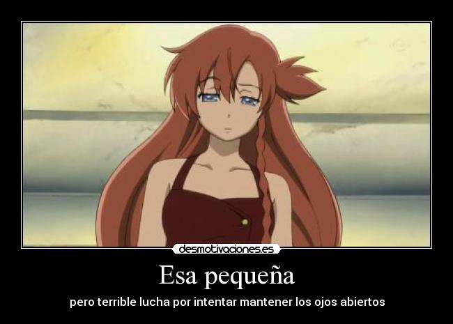 Esa pequeña - pero terrible lucha por intentar mantener los ojos abiertos