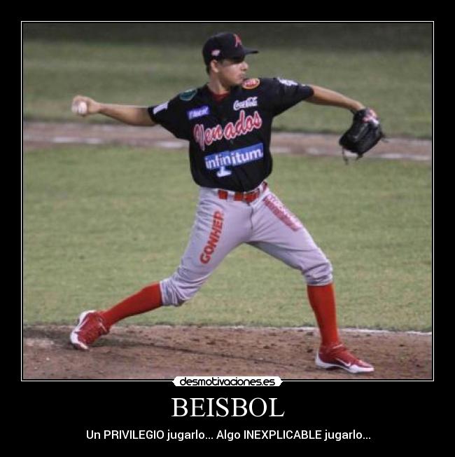 BEISBOL - Un PRIVILEGIO jugarlo... Algo INEXPLICABLE jugarlo...