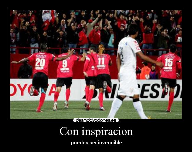 Con inspiracion - puedes ser invencible