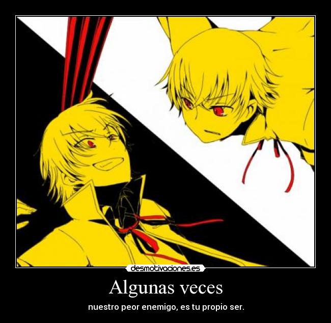 Algunas veces -