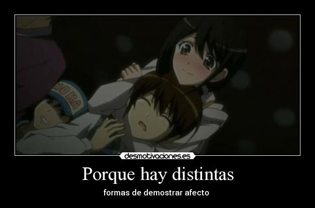 Porque hay distintas -