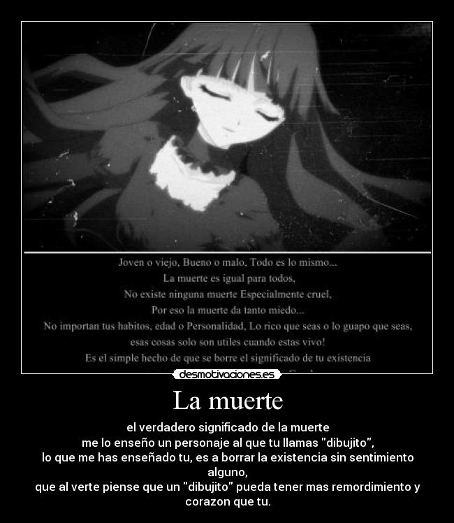 La muerte -