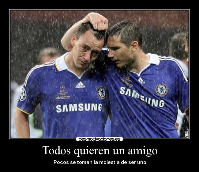 Todos quieren un amigo -