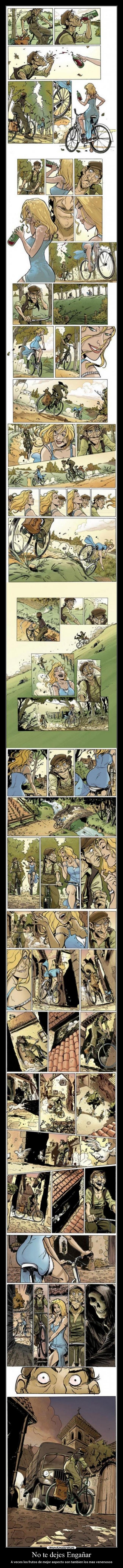 No te dejes Engañar - A veces los frutos de mejor aspecto son tambien los mas venenosos