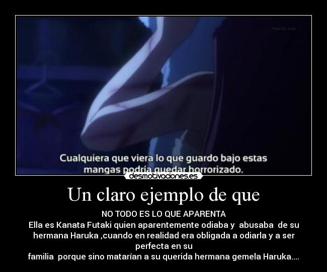 carteles haruka kanata futaki saigusa key little busters hermanas fraterno anime desmotivaciones