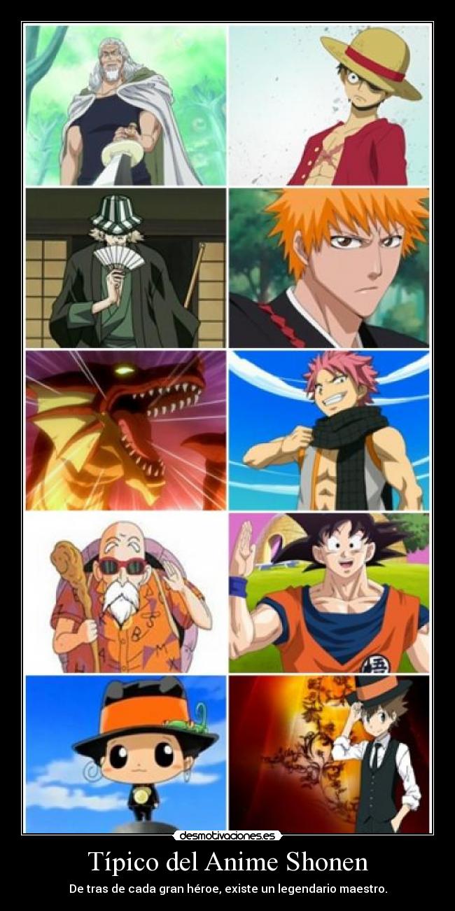 Típico del Anime Shonen -