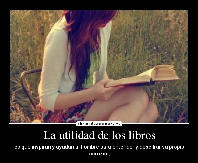 La utilidad de los libros - 