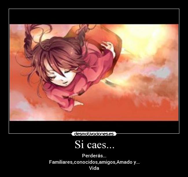 carteles caer desmotivaciones