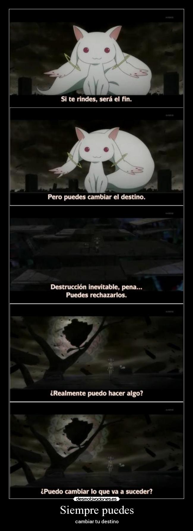 Siempre puedes - cambiar tu destino