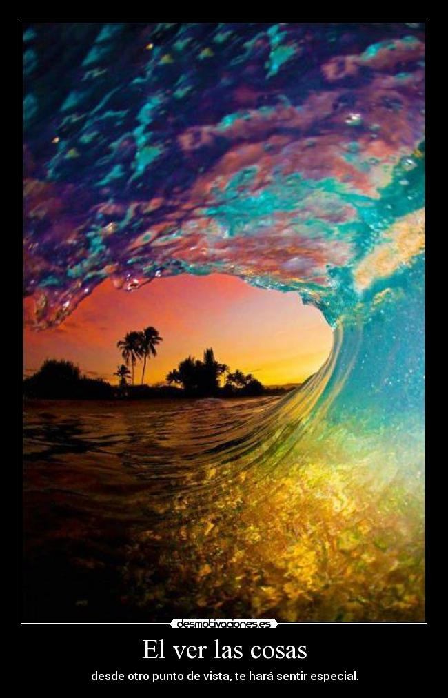 El ver las cosas -