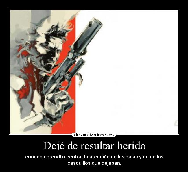 carteles mola frase solid snake metal gear sons liberty harukaze jason desmotivaciones