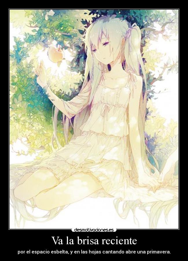 Va la brisa reciente - 