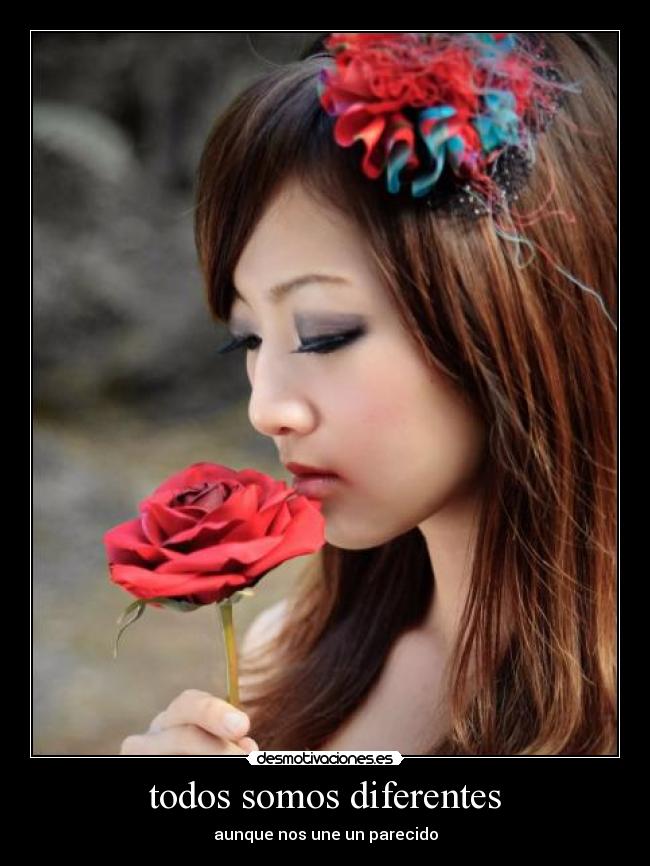carteles todos somos diferentes aunque nos une parecido desmotivaciones